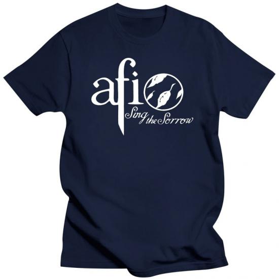 AFI Rock Band, Sing the Sorrow,Blue Tshirt/