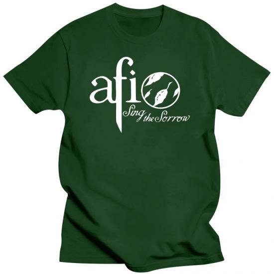 AFI Rock Band, Sing the Sorrow,Green Tshirt/