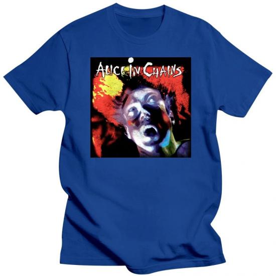 Alice In Chains,Grunge,Heavy Metal, Facelift,Skyblue Tshirt/
