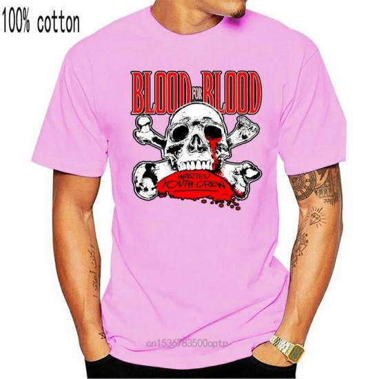 Blood for Blood,Hardcore Punk Band,Love Song,Pink Tshirt/