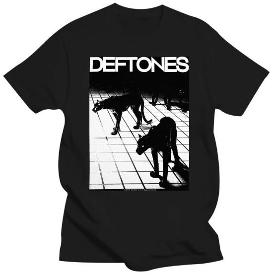 Deftones,Alternative Metal,Cherry Waves,Black Tshirt