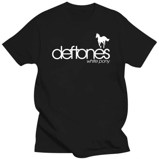 Deftones,Logo,Alternative Metal,Black Tshirt