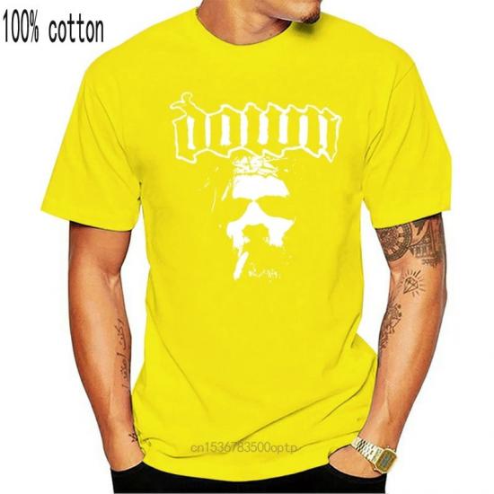 Down,Sludge Metal Southern Metal‎,Smoking Jesus,yellow Tshirt