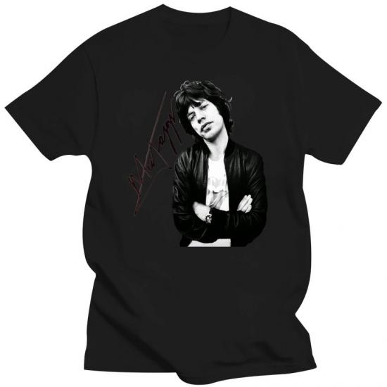 Mick Jagger,Contemporary Pop,Rock, Rock & Roll black, Tshirt/