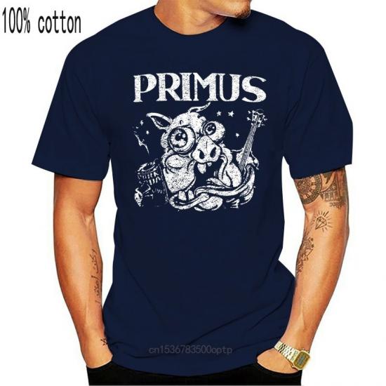 Primus,Alternative Metal,Funk Metal,blue Tshirt