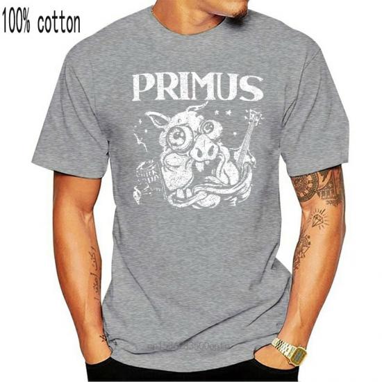 Primus,Alternative Metal,Funk Metal,gray Tshirt