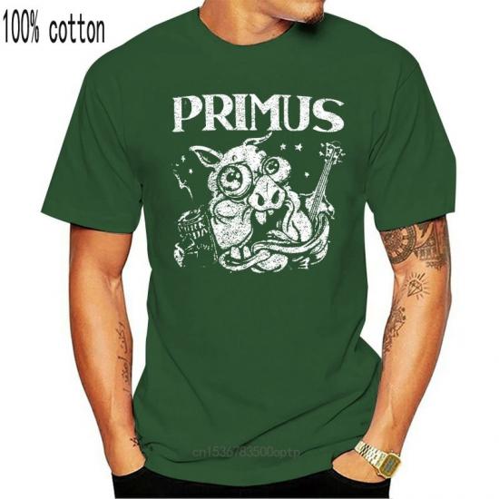 Primus,Alternative Metal,Funk Metal,green Tshirt