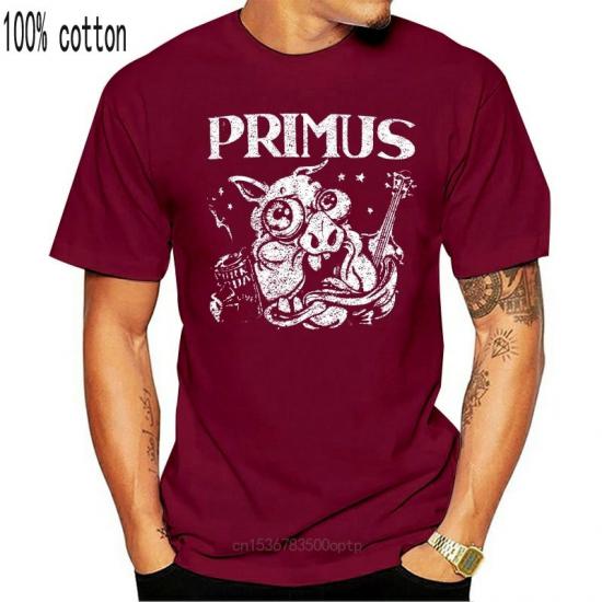 Primus,Alternative Metal,Funk Metal,red Tshirt