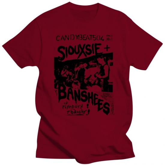Siouxsie and the Banshees,post-punk, new wave, synth pop, gothic rock,Candybeat,red Tshirt/