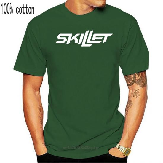 Skillet,Industrial Rock,Christian Rock,green Tshirt