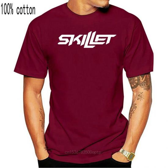 Skillet,Industrial Rock,Christian Rock,red Tshirt