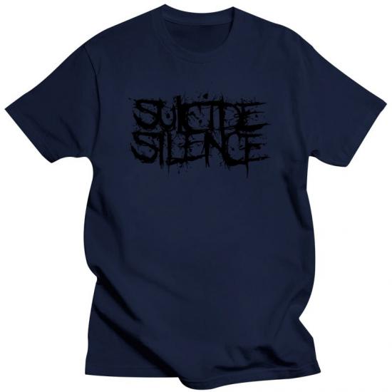 Suicide Silence,Deathcore,blue Tshirt/