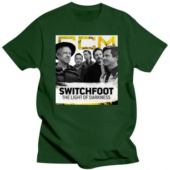 Switchfoot,Alternative Rock,Post Grunge Hard Rock,Christian Rock,green Tshirt