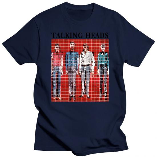 Talking Heads, New Wave,blue Tshirt