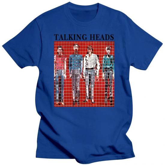 Talking Heads, New Wave,Skyblue Tshirt/