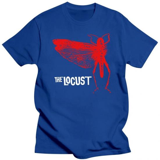 The Locust Band, Grindcore, ‎mathcore‎, ‎powerviolence,Skyblue Tshirt