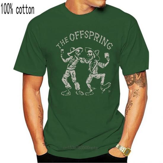 Offspring,Punk Rock,Skate Punk,Pop Punk,green Tshirt/