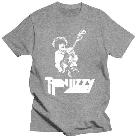 Thin Lizzy,Hard Rock,gray Tshirt