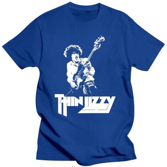 Thin Lizzy,Hard Rock,Skyblue Tshirt