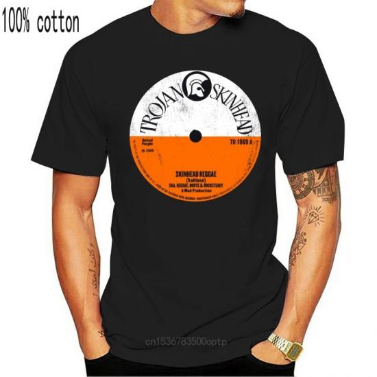 Trojan Skinhead Reggae black Tshirt