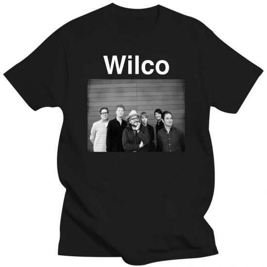 Wilco American Alternative Rock band black Tshirt