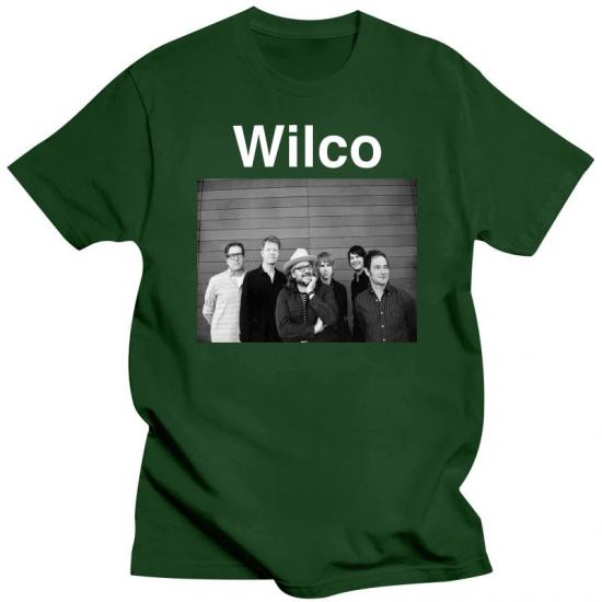 Wilco,Alternative Rock and Alternative Country,green Tshirt