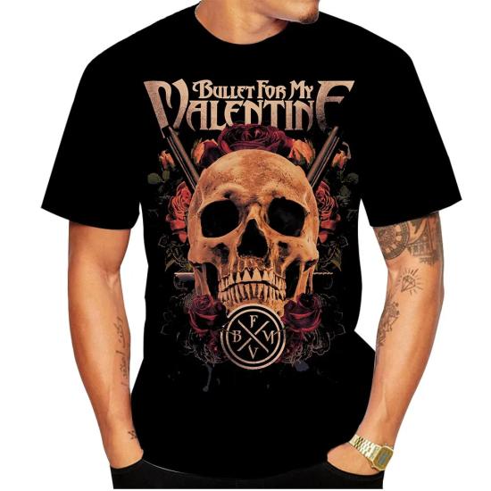 Bullet For My Valentine heavy metal band T shirts