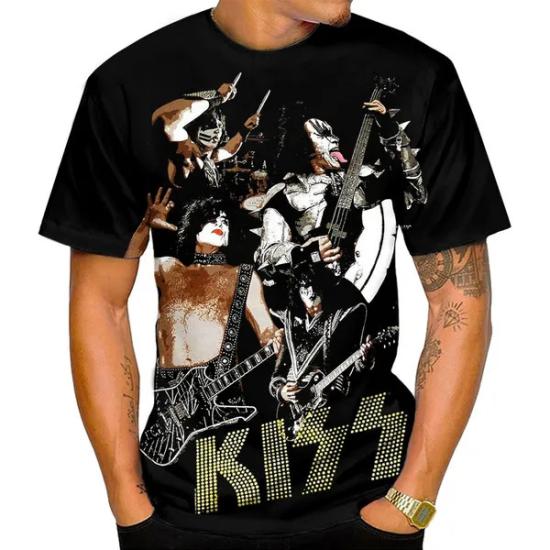 Kiss Music Band T shirt/
