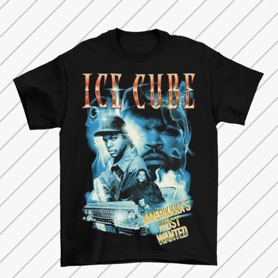 Ice Cube ,T shirt ,Amw Smoky Collage T shirt/
