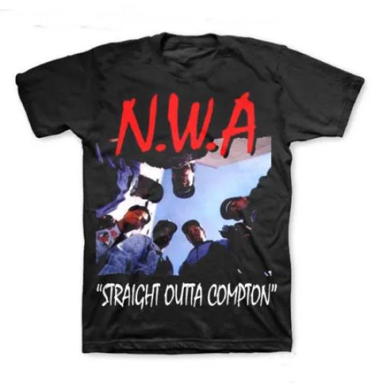 N.W.A. hip hop group shirt Straight Outta Compton