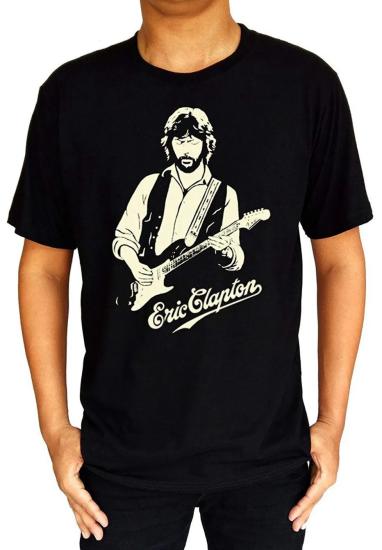 Eric Clapton, Slowhand Logo, Autograph, T shirt
