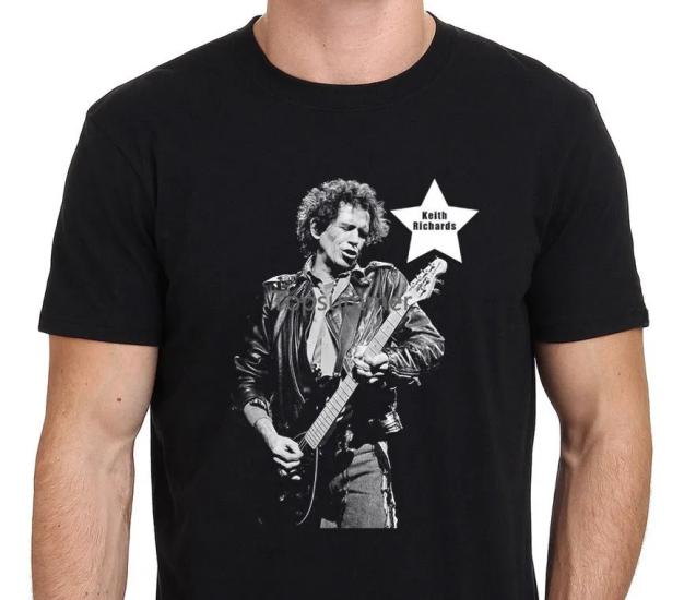 Keith Richards, Guitarist ,Rock Legend T shirt/