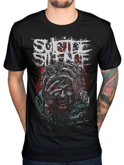 Suicide Silence OCD deathcore Band T shirt