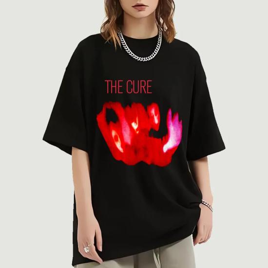 The Cure, Pornography ,Robert Smith T shirt