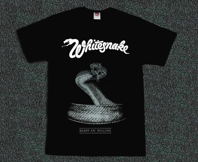 Whitesnake ,Ready An Willing, T shirt