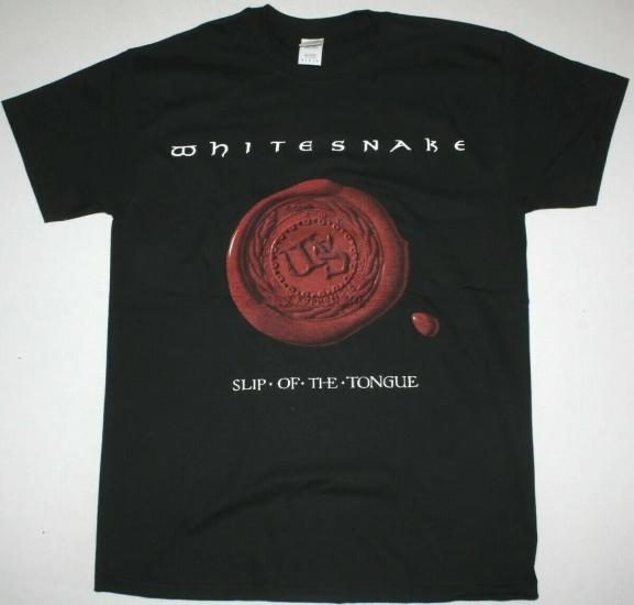 Whitesnake ,Slip Of The Tongue, David Coverdale T shirt