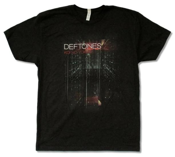 Deftones Koi No Yokan Tour 2012 Black T Shirt