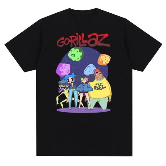 Gorillaz Punk Rock T shirt, Band T shirt/