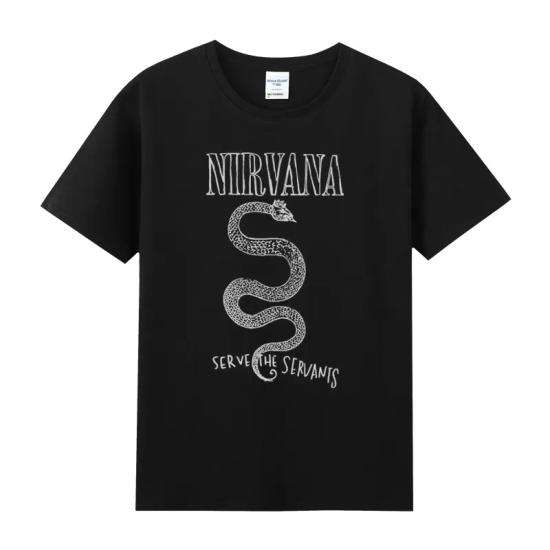 Kurt Cobain, Nirvana T shirt,Rock Band T shirt