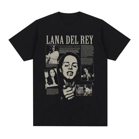 Lana Del Rey T shirt,Rock Band T shirt/