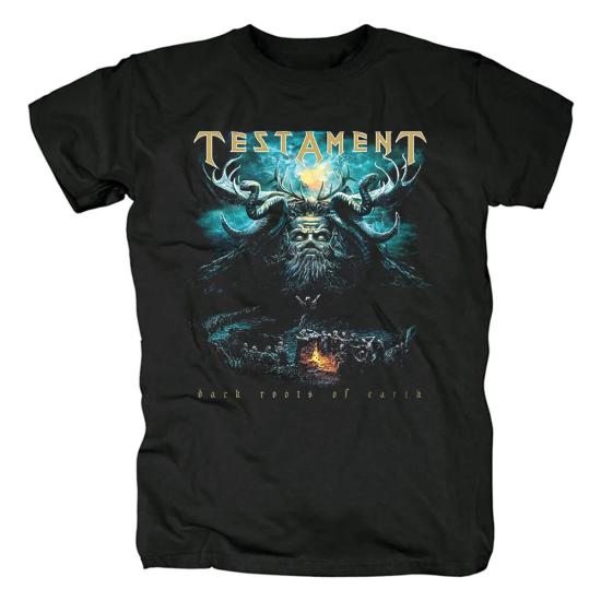 Thrash Metal Testament Band T shirt