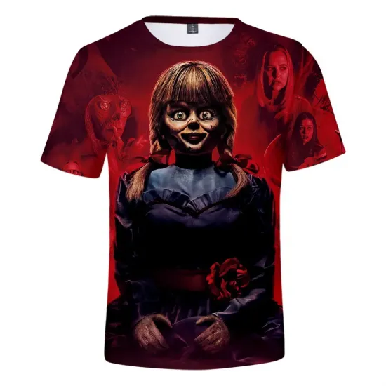 Annabelle,Horror Movie Tshirt/