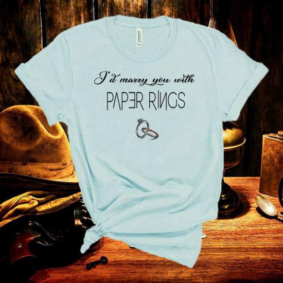 Taylor Swift,I’d Marry You With Paper Rings,Music  Tshirt/