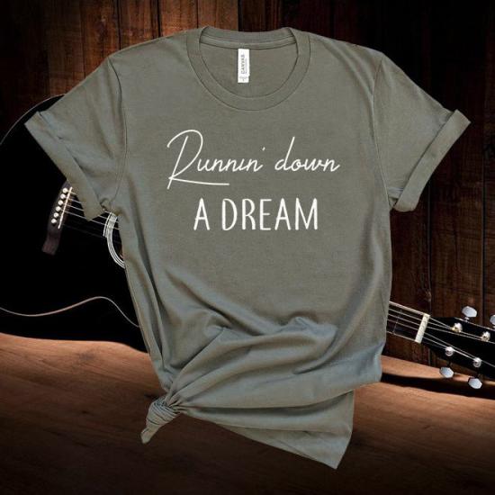 Tom Petty,Runnin’ Down A Dream Music  Tshirt/