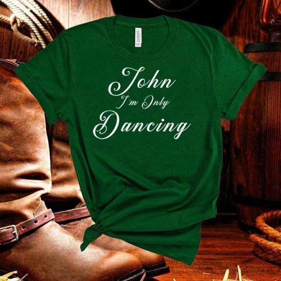 David Bowie Tshirt,John I’m only dancing t-shirt,Ziggy t-shirt/