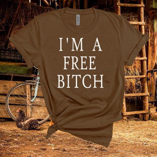 Lady Gaga,Im a Free Bitch,lyric Music Tshirt/