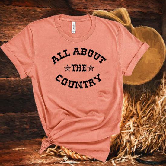 All About the Country Graphic Tshirt