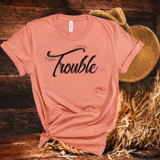 Trouble T-Shirt,Tritt Country Music Shirt,Vintage Country Music Tshirt/