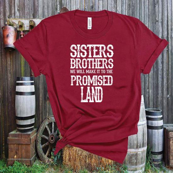 Promised Land Lyrics,Country Music Tshirt/