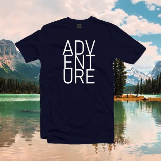 Adventure graphic tshirt, travel shirt,workout tshirt